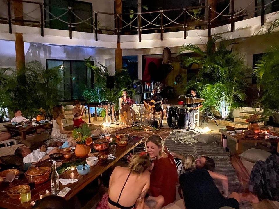 La Posada Del Agua Y Fuego Chemuyil Exterior foto
